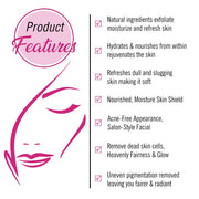 KEYA SETH AROMATHERAPY Aromatic White Secrets (Fairness Facial Kit) with Pure Essential oils & Fresh Green Herbs -Instant White, Bright, Shine & Youthful Glow Skin