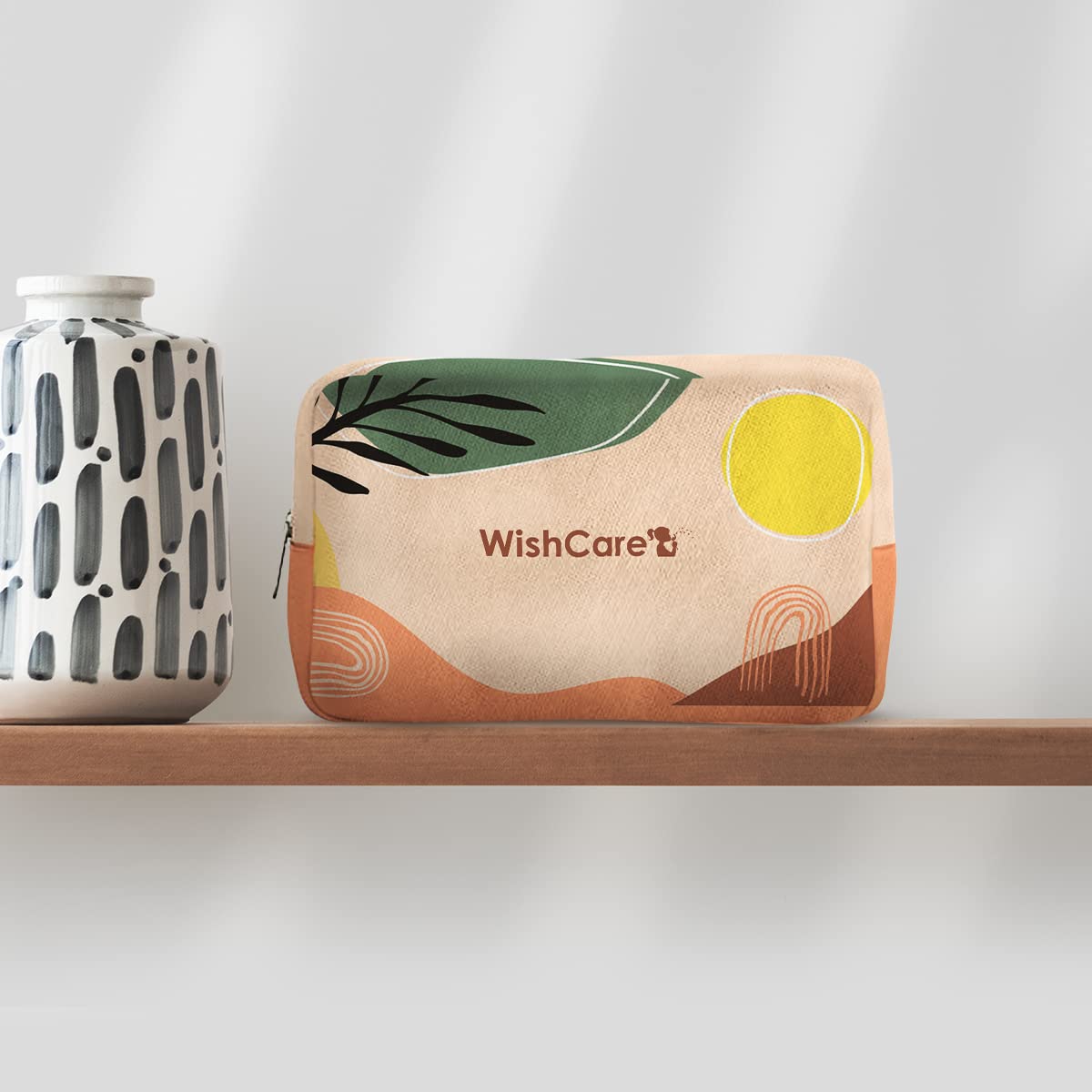WishCare Multipurpose Eco Friendly Travel Pouch (Assorted)