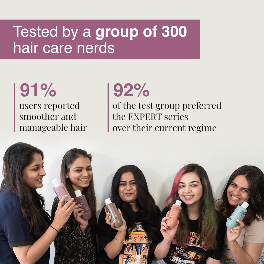 Bare Anatomy Ultra Smoothing Shampoo for Dry and Frizzy Hair | Restores Smoothing & Texture by 37% | Powered By Carbohydrate Complex & Niacinamide | SLS & Paraben Free | Vegan | For Men & Women -250ml