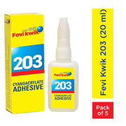 Pidilite Fevikwik 203 Cyanoacrylate Adhesive 20 ml each