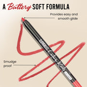 INSIGHT Color Rich Lip Liner| Intense Pigment| Enriched with Jojoba Oil & Vitamin E| Defines, Shapes & Nourishes Lips | Long-Lasting |Sultry Red -1.5g