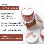 Bare Anatomy Colour Protect Shampoo & Hair Mask Combo | Helps Retain Hair Colour, Smoothens Dry & Frizzy Hair | Amino Acid Complex & Quinoa Protein | 250ml + 250gm