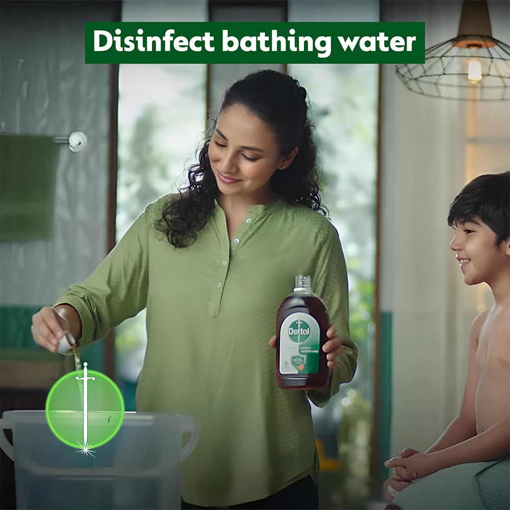Dettol Antiseptic Liquid for First Aid, Surface Disinfection and Personal Hygiene, 750ml