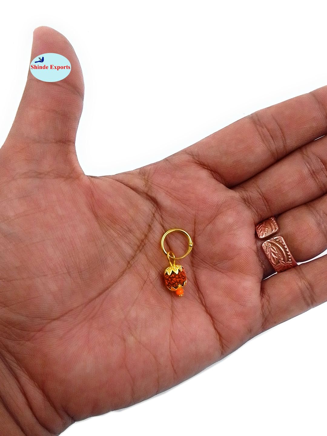 SHINDE EXPORTS rudraksha earrings bali for men and women