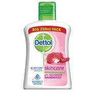 Dettol Skincare Germ Protection Handwash Liquid Soap Flip Top, 250ml