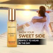 Bella Vita Luxury | White Oud & Honey Oud EDP 20ml Each | Perfume for Men and Women | Honey, Lemon and Patchouli | Long Lasting Fragrance for Man & Woman