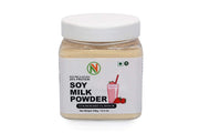 NatureVit Soya Milk Powder 600 Gram [Strawberry Flavour] [300g x 2 Jars] | Vegan & Dairy-Free | Plant-Based Protein | Ideal for Beverages, Smoothies & Cooking
