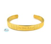 SHINDE EXPORTS brass sai baba bracelet for men and women gold plated kada