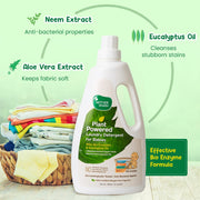 Mother Sparsh Plant Powered Baby Liquid Detergent Refill Pack 500ml With Natural Baby Liquid Bottle Cleanser Refill Pack 500ml