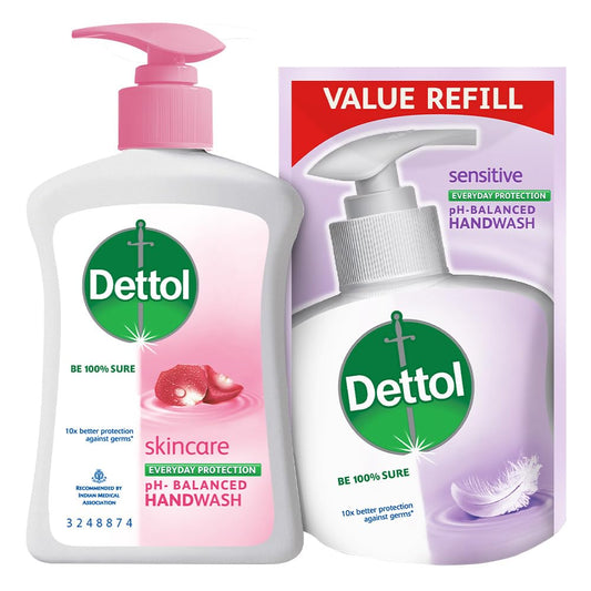 Dettol Liquid Handwash (Skincare) - 200 ml - 175 ml (Skincare)