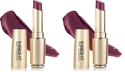 INSIGHT Air Whip Lipstick - Empire Femme| Blurred Matte Finish | Air Whipped Mousse Texture | Ultra Lightweight, Buildable Pigment | Hydrating Long Wear Comfort - 3.75g (Pack of 2)