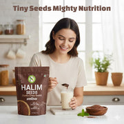 Nature Vit Halim Seeds 5 Kg | Aliv/Garden Cress Seeds | Rich In Iron, Fiber & Omega-3 | Natural Immunity Booster