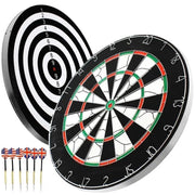 Toy Imagine 18 Inch Double-Sided Dart Board Set with 6 Darts