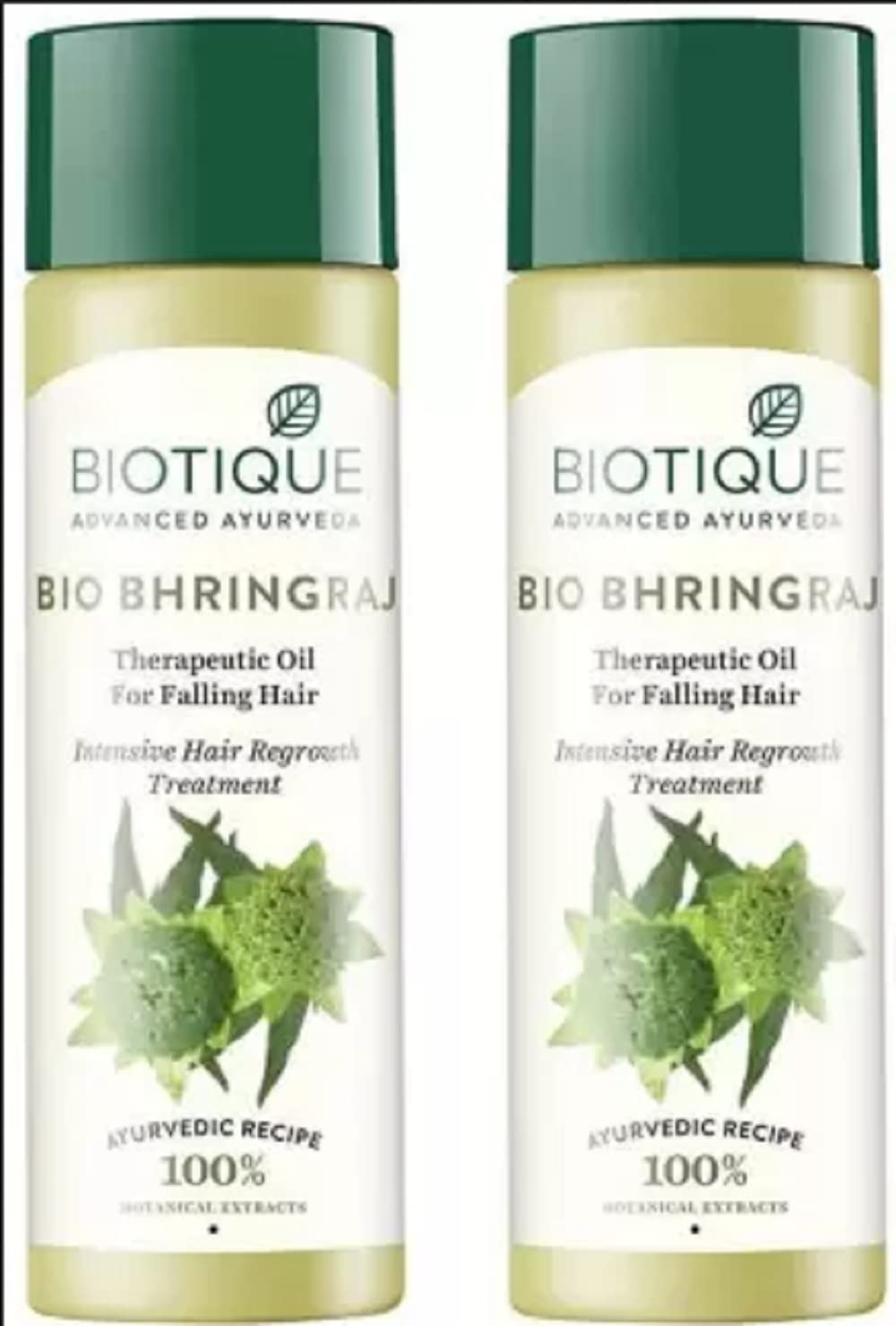 BIOTIQUE BIO BHRINGRAJ FOR FALLING HAIR OIL 100ML(PACK OF 2) Hair Oil (200 ml)