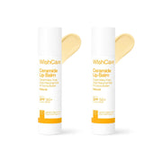 WishCare Ceramide Lip Balm with SPF 50 PA+++ | Brightening Lip Balm for Dark Lips | Kojic Acid & Niacinamide | For Women | Natural & Untinted | 5g (Pack of 2)