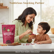 NatureVit Cranberries Dried Sliced, 200g | 100% Natural Dried Cranberry | Sukha Karunda/Karamcha | Antioxidant Rich and Healthy Snack