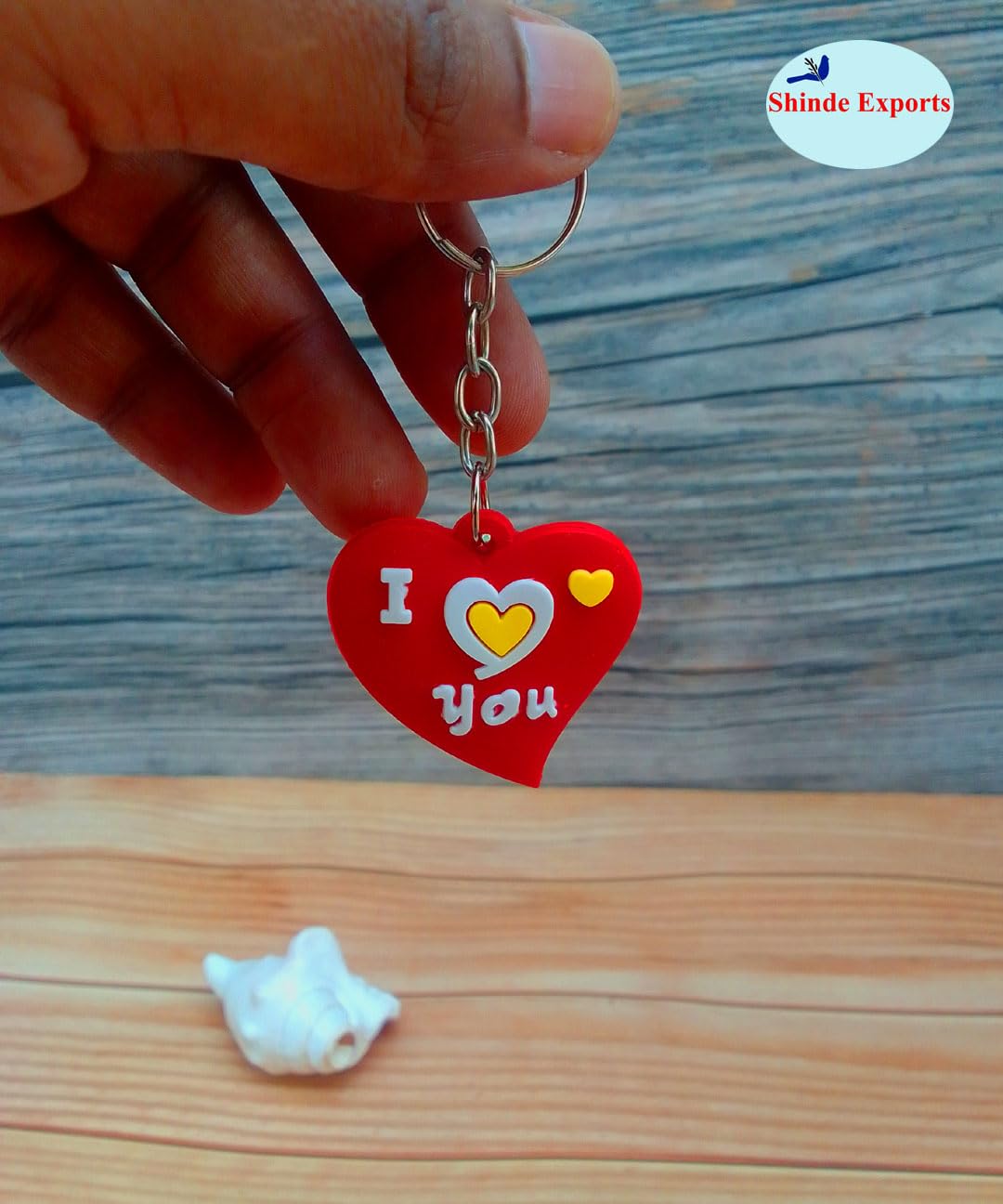 SHINDE EXPORTS love key chains for couples girls car bike women keychain