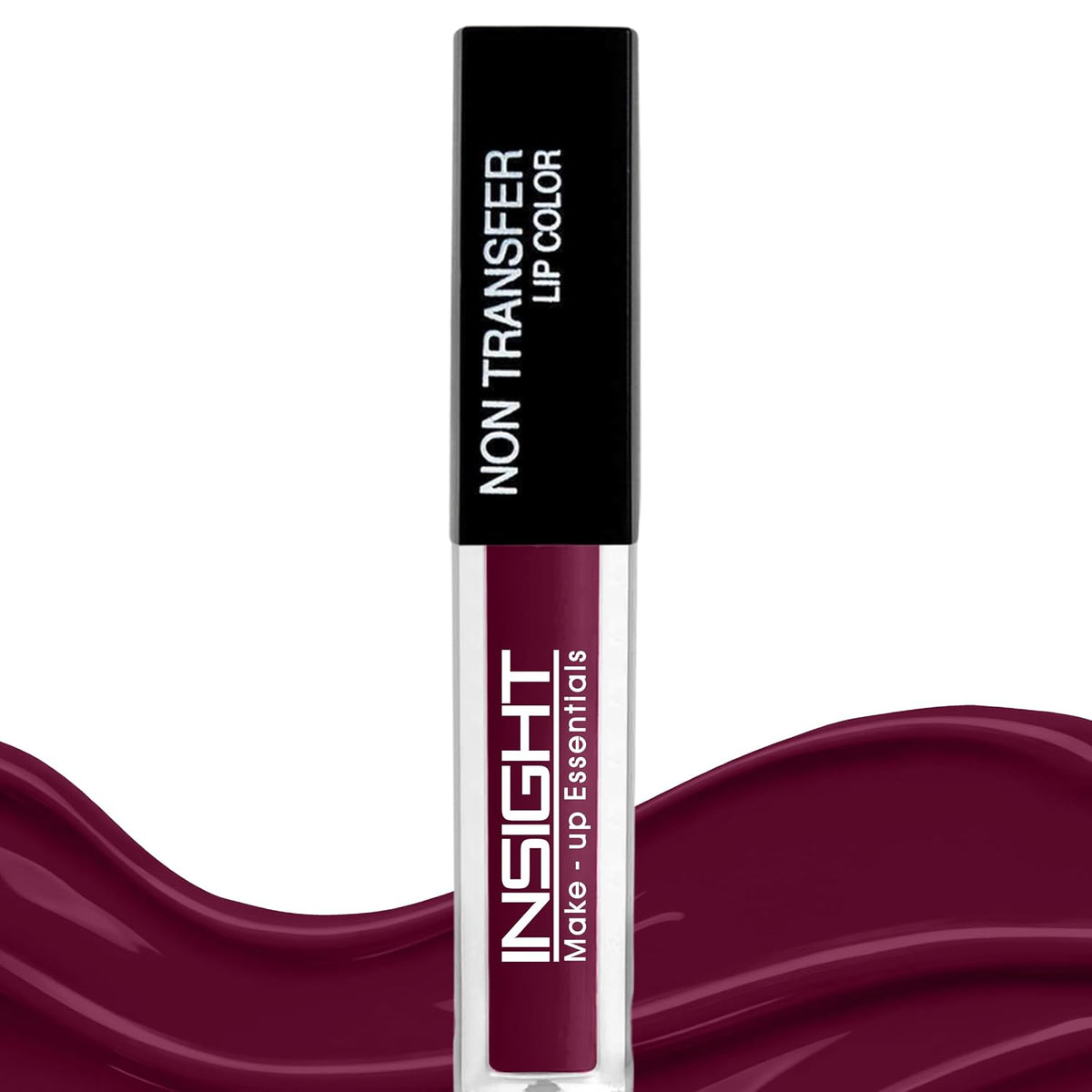 INSIGHT Non Transfer Liquid Lipstick- Royal | Waterproof| Matte Finish| Transfer & Smudge Proof| Lightweight| 12 Hr Wear| Highly Pigmented 4 ml