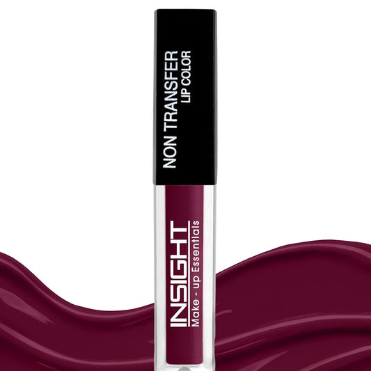 INSIGHT Non Transfer Liquid Lipstick- Royal | Waterproof| Matte Finish| Transfer & Smudge Proof| Lightweight| 12 Hr Wear| Highly Pigmented 4 ml