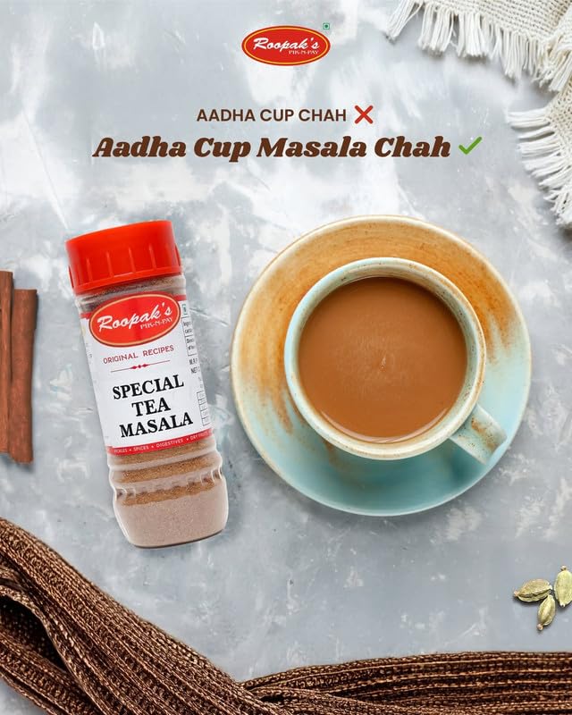 ROOPAK'S PIK-N-PAY Special Tea Masala, Powder, 80 Gm