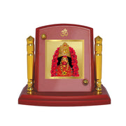 DIVINITI 24K Gold Plated Religious Car Dashboard Frame | Premium God Idol Frame for Car, Home Mandir & Office Table | Spiritual Gift, Decorative Showpiece | Tara Devi