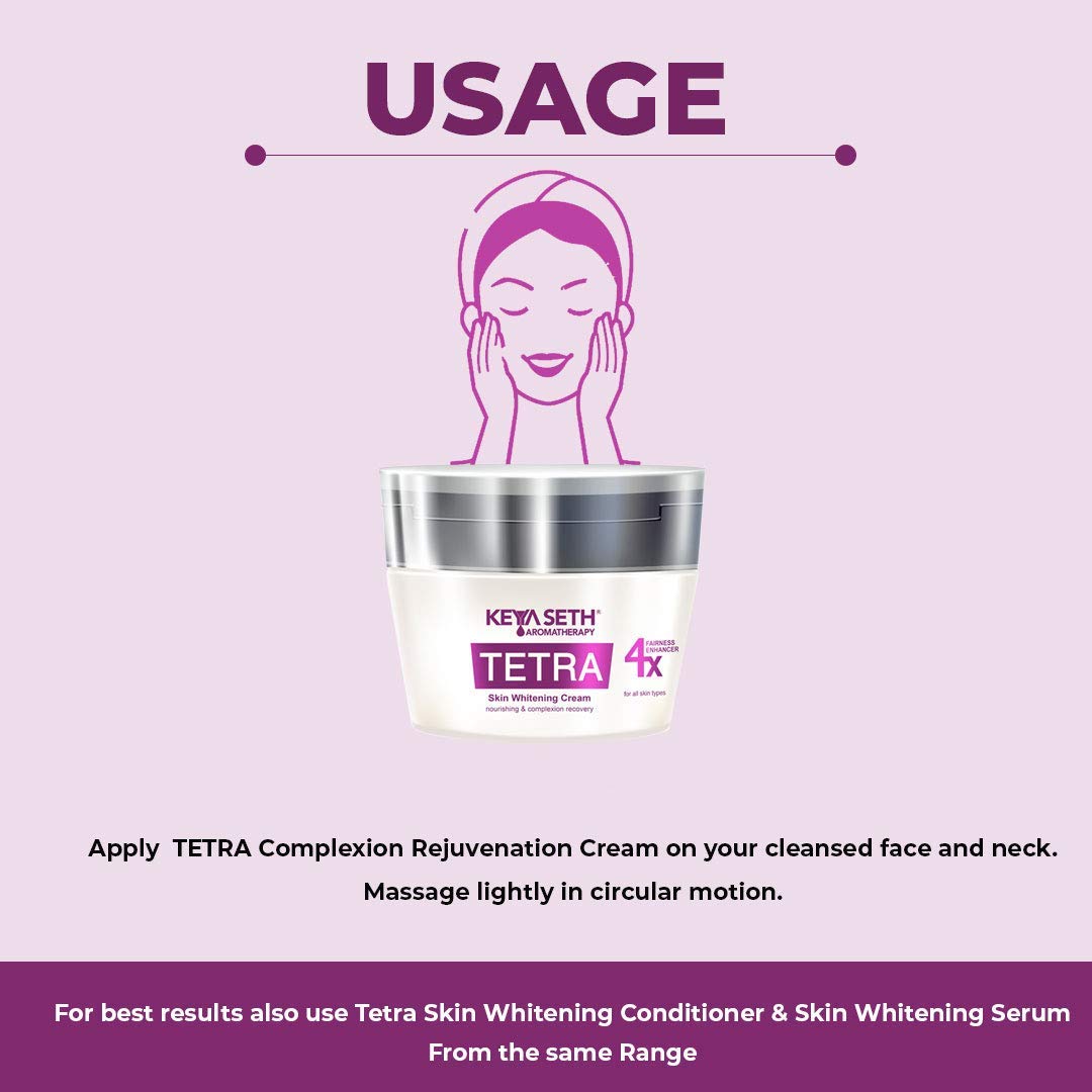 Keya Seth Aromatherapy,TETRA Complexion Rejuvenation Cream 45 gm by KEYA SETH AROMATHERAPY