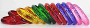 NMII Acrylic (Plastic) With Diamond Cut Pattern Glossy Finished Kada Set For Women and Girls