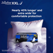 Stayfree Advanced XXL All Night Sanitary Pads For Women | 28 Pads | Soft Cover | 2x Coverage for All Round Protection | Helps Prevent Rashes & Skin Irritation