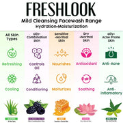 Keya Seth Aromatherapy, fresh Look Lotus Gel Face Wash – Skin Whitening, Brightening, Dirt Removal, Deep Cleansing for Sensitive Dry & Acne Prone Skin.