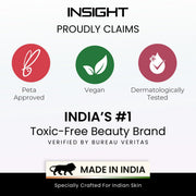 INSIGHT Hydra Fix Lipstick - Choco Lure| Semi Matte Finish | One Swipe Intense Pigmentation | Long Lasting | Lightweight | Hydrating Non Drying Formula - 4.2g (Pack of 2)