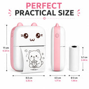 Toy Imagine Mini Portable Thermal Printer, Pink