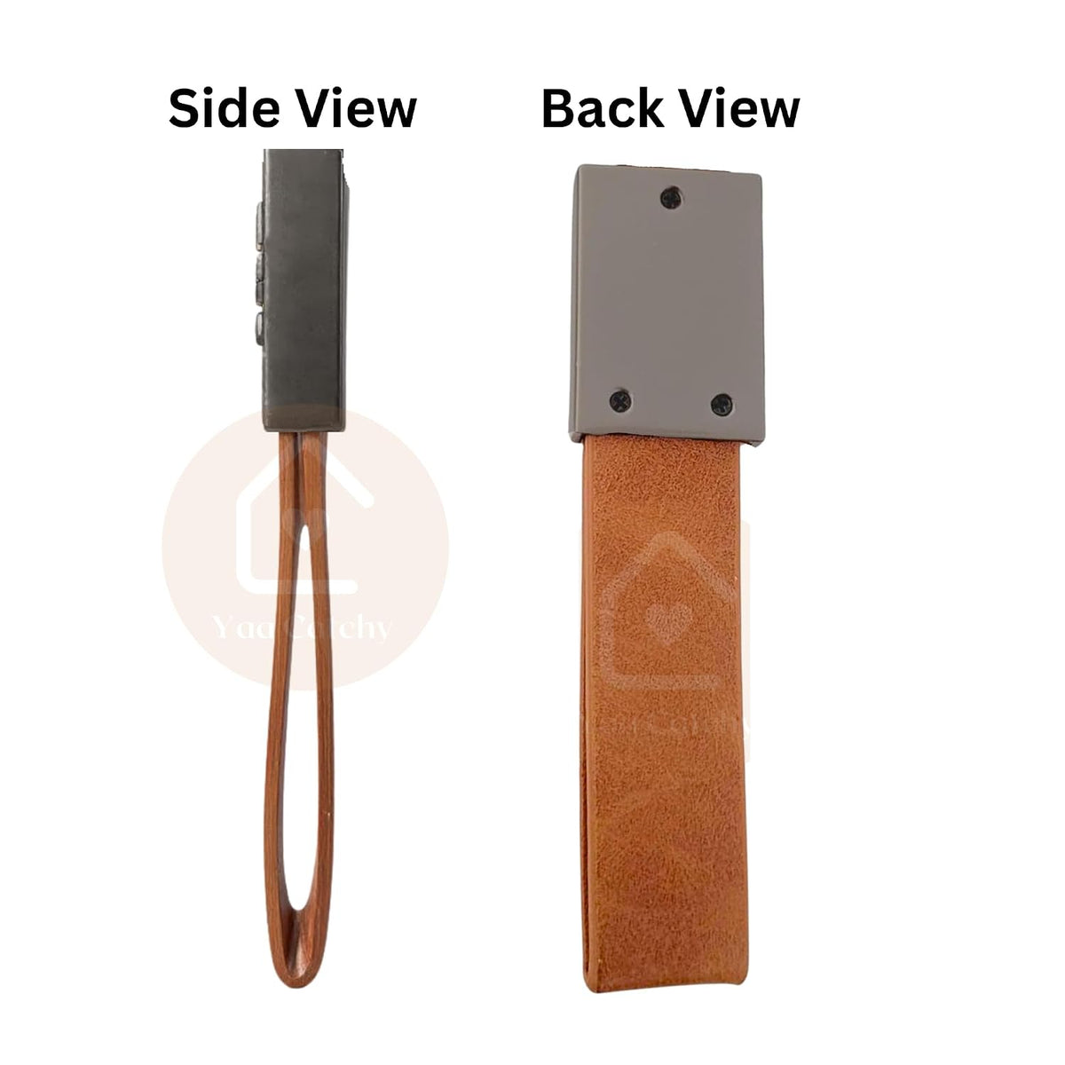 YaaNatural Yaa Catchy PREMIUM LEATHER & Key Cover with Hook KeyChain Compatible with MAHINDRA Unique Stylish look For Men Women BIKE & CAR Keyring for THAR/XUV700/BOLERO/SCORPIO