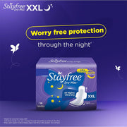 Stayfree Dry Max All Night Sanitary napkins (14 Count)
