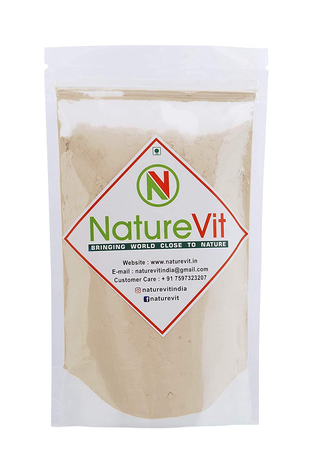 NatureVit Garlic Powder 200 Gram | 100% Pure & Premium | Strong Aroma & Flavour | Ideal for Seasoning, Cooking, Masala Blends & Marinades | No Preservatives or Additives
