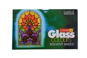 Camel Camlin Kokuyo Fabrica Acrylic Ultra Colors - 10ml Each, 6 Shades Solvent Based Glass Color - 20ml Each, 5 Shades