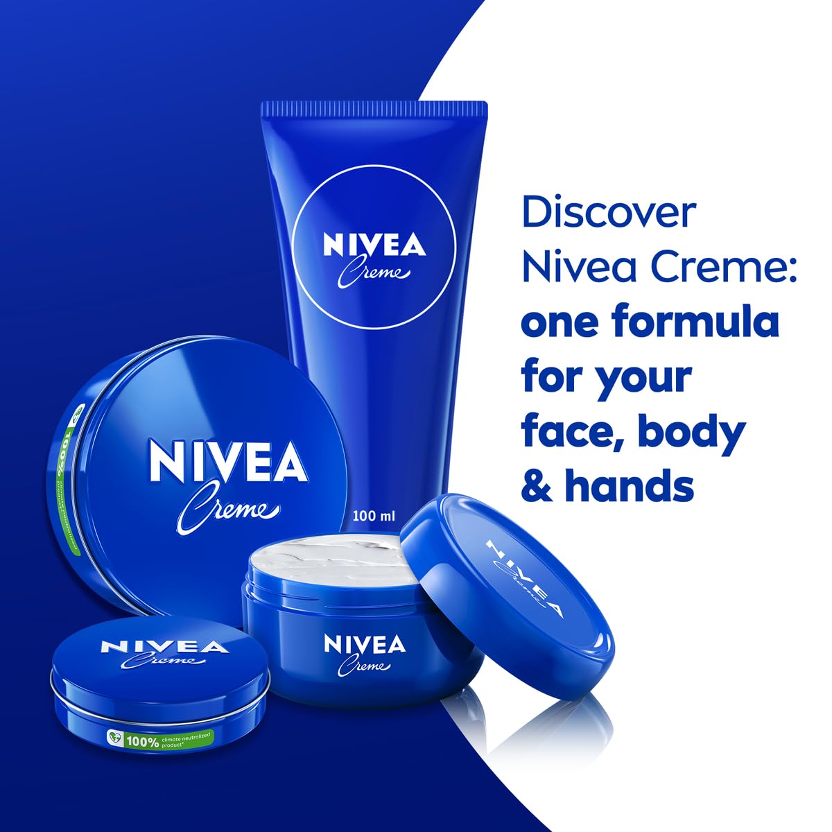 NIVEA Crème | Multi Purpose Cream | Gentle Moisturization | All Skin Types | All Season Cream (150ml)