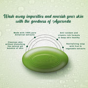 Biotique Basil & Parsley revitalizing Bathing Bar 150g x 3