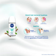 NIVEA Women Deodorant Roll On, Whitening Sensitive, for 48h Protection, 50ml