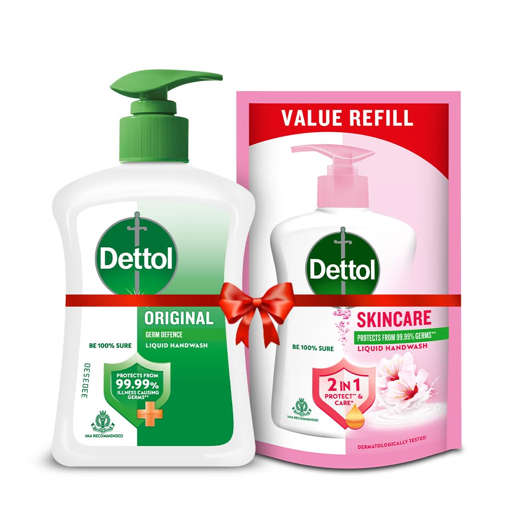 Dettol Liquid Handwash Original Germ Protection- 200 ml - 175 ml (Skincare)
