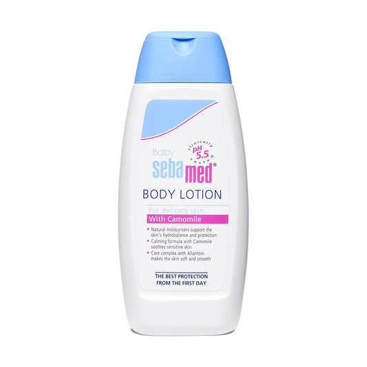 Sebamed Baby Body Lotion|pH 5.5|Vegan|100 ml (Pack of 4)
