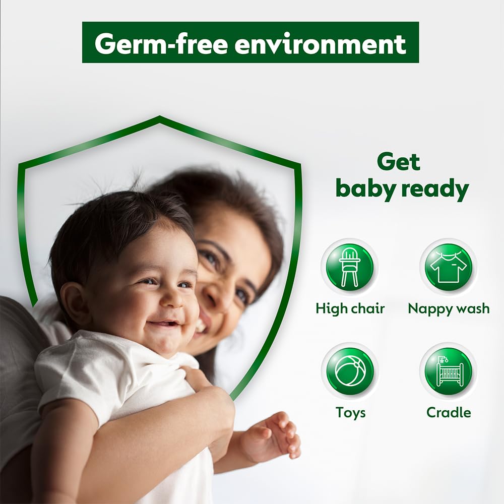 Dettol Antiseptic Liquid for First Aid, Surface Disinfection and Personal Hygiene 1300ml (Pack of 2)