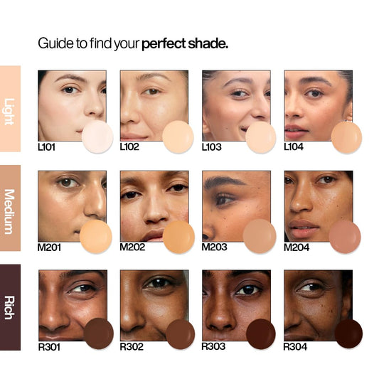 WishCare Daily Fluid Tinted Sunscreen SPF50 PA++++ | M201 | Broad Spectrum Protection for all skin types| In-Vivo Tested Tinted Sun Screen | D-Panthenol, Niacinamide, Ectoin & Ginseng | Evens & Protects | 50ml