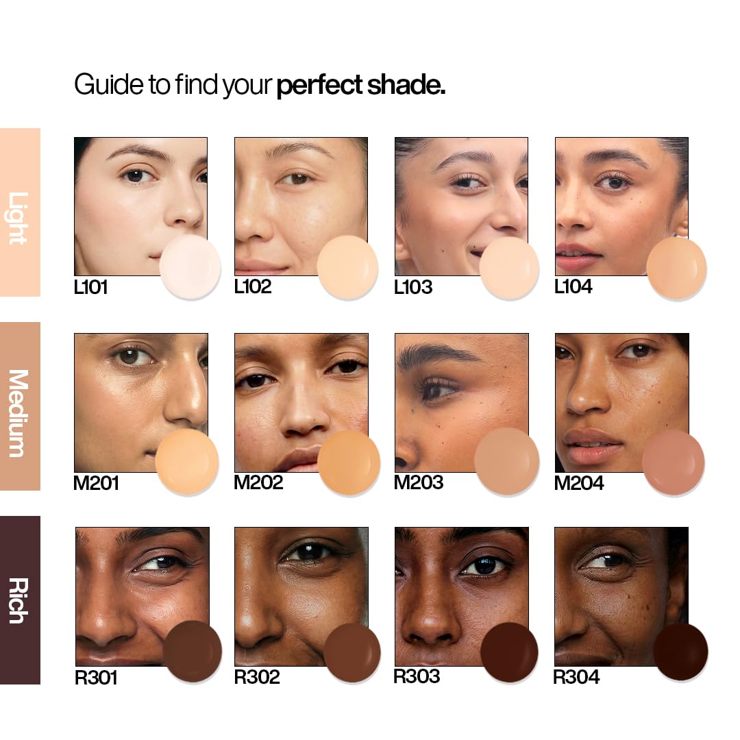 WishCare Daily Fluid Tinted Sunscreen SPF50 PA++++ | R302 | Broad Spectrum Protection for all skin types | In-Vivo Tested Tinted Sun Screen | D-Panthenol, Niacinamide, Ectoin & Ginseng | Evens & Protects | 50ml