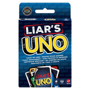 Mattel Games Liar’s UNO Card Game for Adults, Kids, Families, Parties & Game Nights, Travel Fun, Outwit Other Players with Bluffing & Trickery