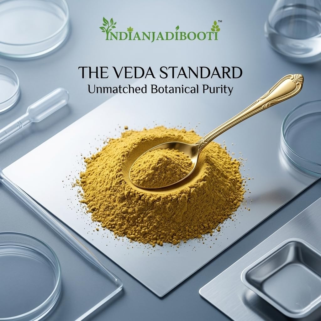 IndianJadiBooti Revand Chini Powder (Himalayan Rhubarb) | 400g Pack Of 2 (Total 800g) | Rheum Emodi Root | Archu/Rewand Chini | Natural Digestive Support & Traditional Tooth Powder Ingredient