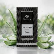 Yardley London Gentleman Classic After Shave Lotion with Aloe Vera | Soothes & Refreshes Skin After Shaving | Men's After Shave | Helps Protect Skin & Reduce Post-Shave Discomfort | 50ml