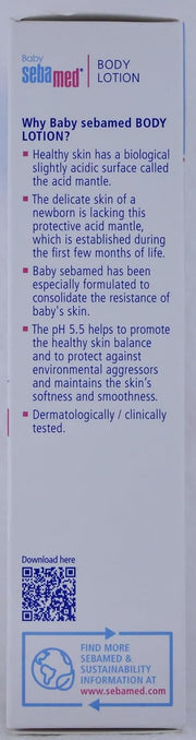 Sebamed - Bottle of 100 ml Baby Lotion