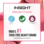 INSIGHT Lip Cream - Hera| Long Lasting | Easy to Wear | Non-Sticky & Transferproof | Liquid Matte Formula | 16 Hr Wear | Infused with Avocado, Coconut Oil & Niacinamide - 5g