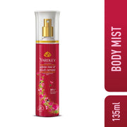 Yardley London Alpine Rose & Black Currant Fine Fragrance Mist Spray| 2X Perfume Spray For Women| 91% Naturally Derived| 135ml