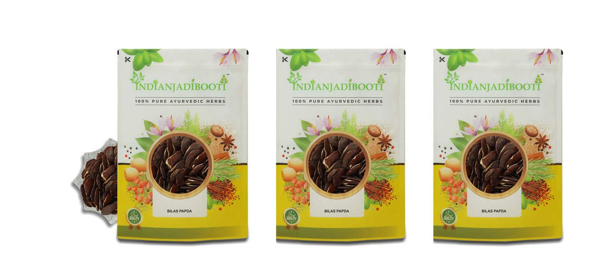 IndianJadiBooti Pure Palash Seeds (Butea Monosperma) | Traditional Botanical for Gastrointestinal Harmony, Systemic Cleansing & Kapha Balance | 3 Packs of 900 Grams